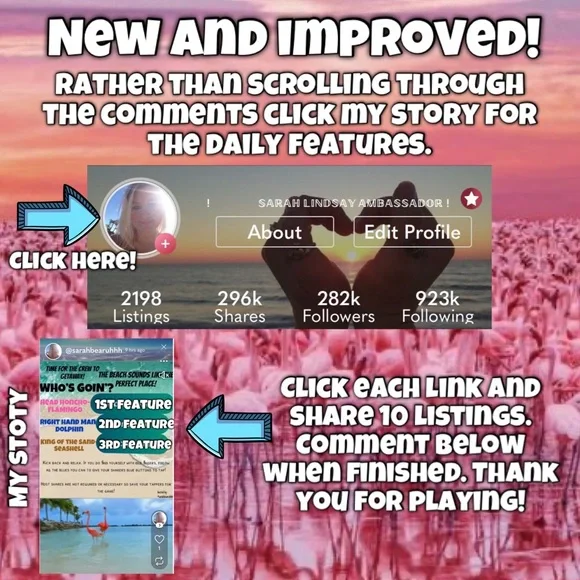 Listing FULL! Please unlike this and like NEW 🦩 listing to keep playing! 🤗 - Picture 5 of 14